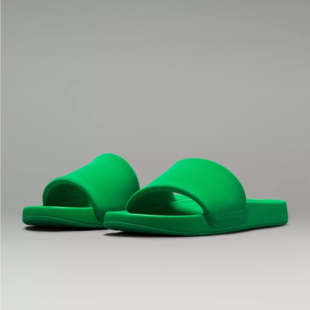 Lululemon Restfeel Slides “Green Punch”